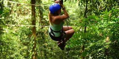 Bachelor party Zipline